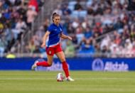 Morgan in action for USWNT (Image Source: Getty)