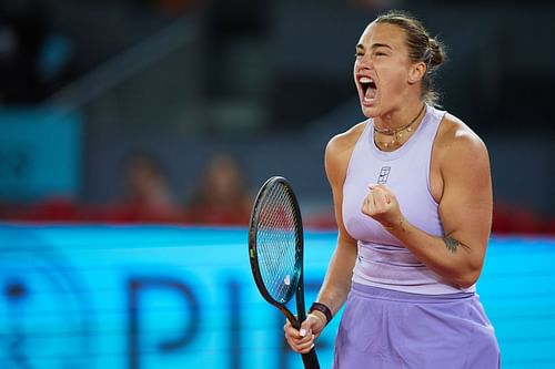 Aryna Sabalenka in Madrid - Source: Getty