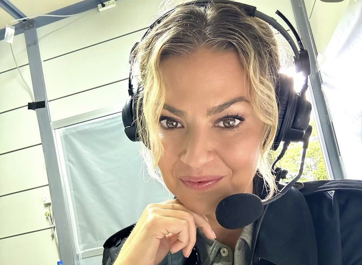 CBS Sports reporter Amanda&rsquo;s Balionis 