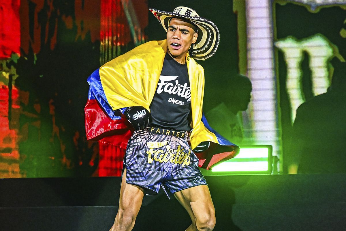 Johan Estupinan [Photo via ONE Championship]