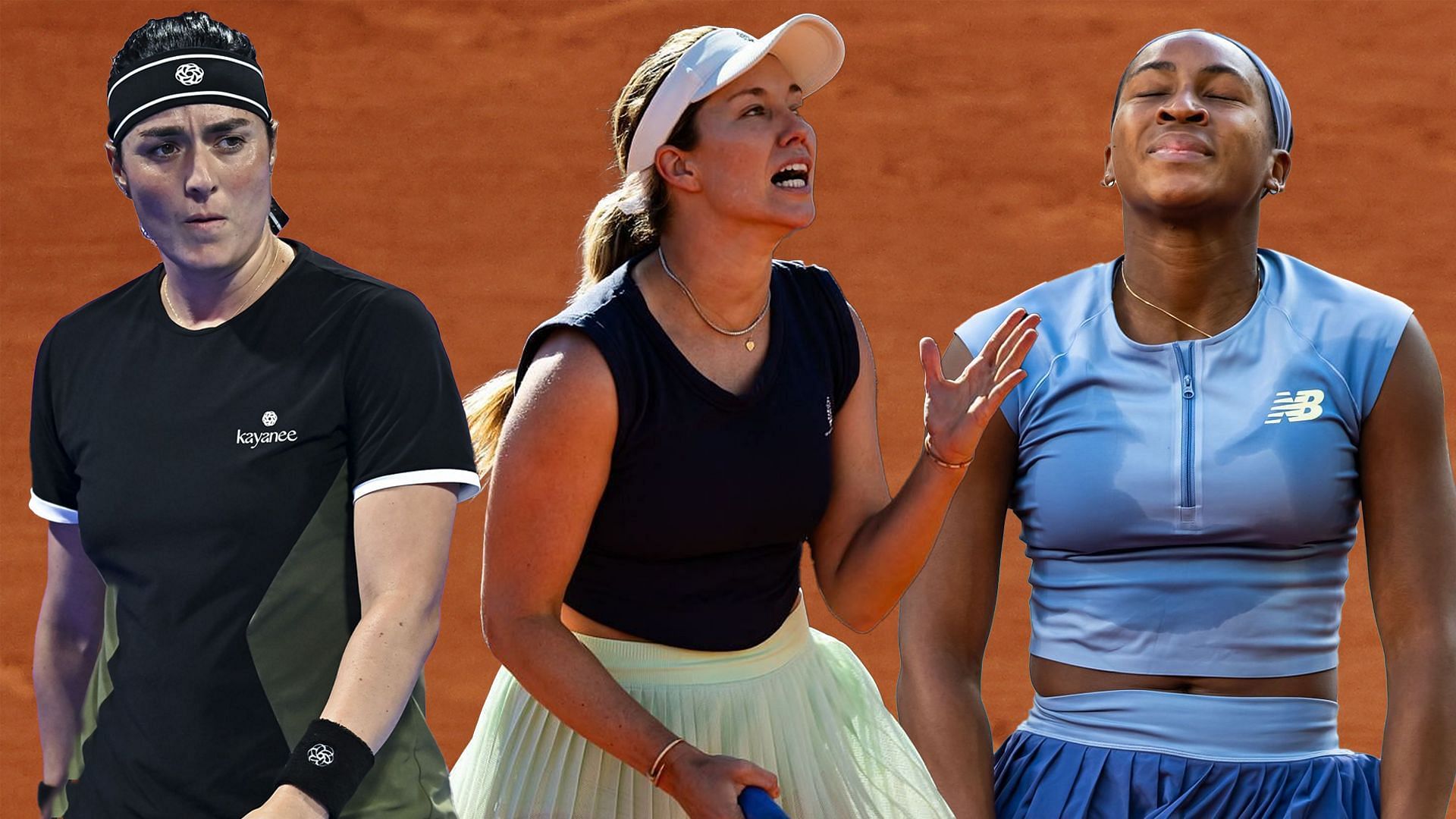 Coco Gauff, Danielle Collins and Ons Jabeur on tour - Image Source - Getty