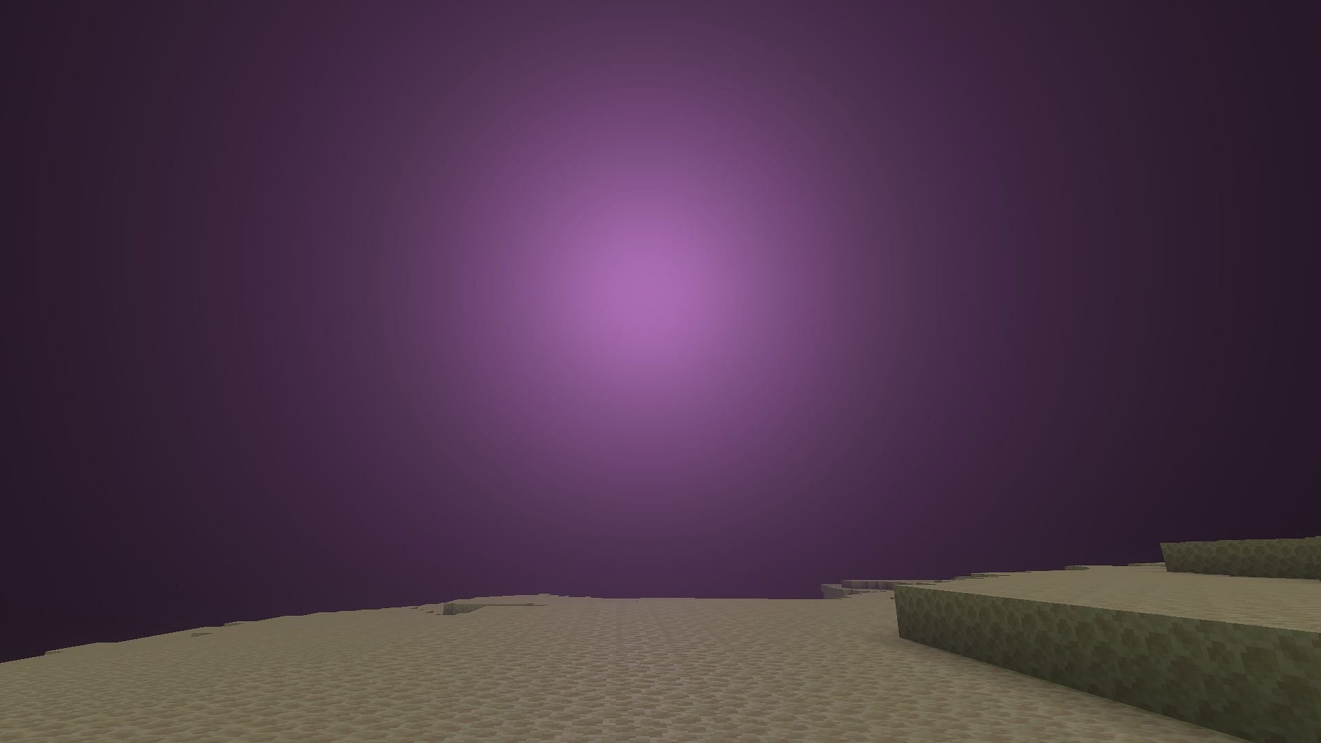 Minecraft End flash