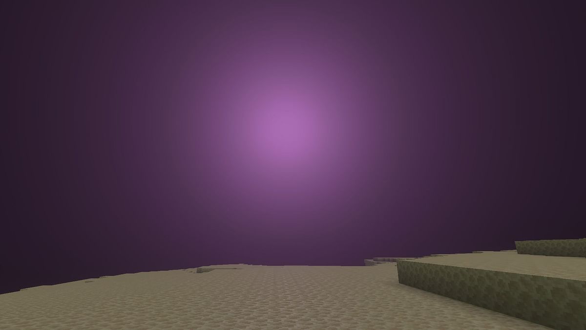 Strange End effect in Vibrant Visuals could hint at a Minecraft End update in the future