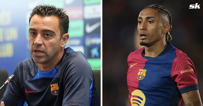 "When I saw it, I couldn't believe it"- Raphinha speaks on 'iconic' video of his reaction against Xavi; accuses ex-Barcelona coach of not trusting him