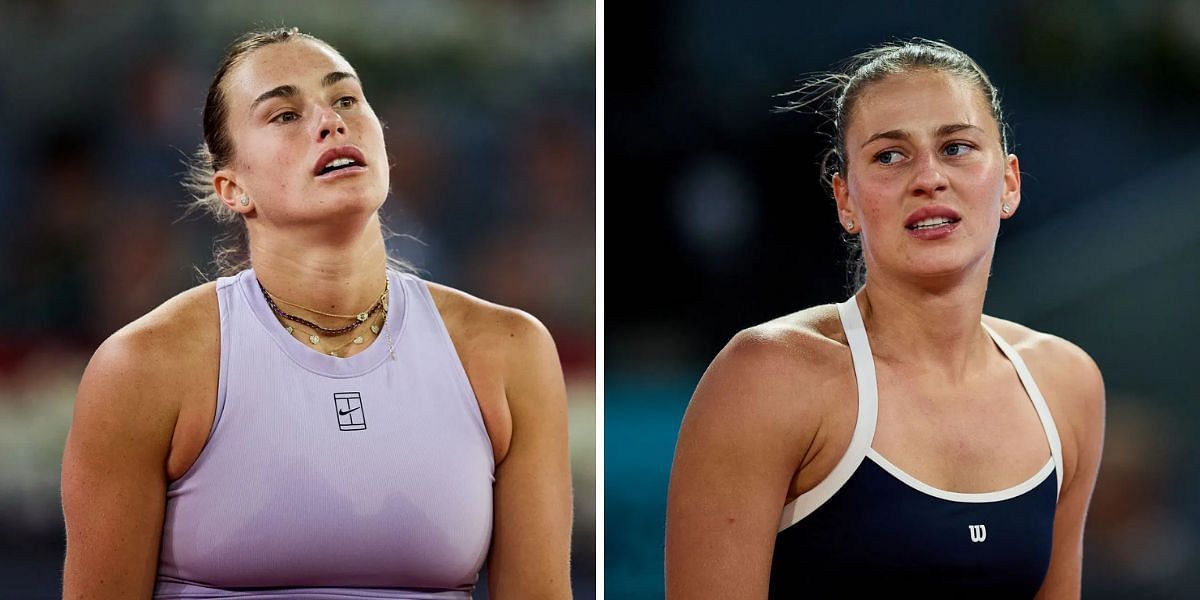 Sabalenka and Kostyuk on tour - Image Source: Getty 