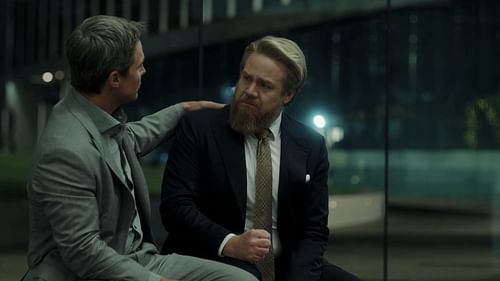 Ted helps Stuart (Image via NBC)