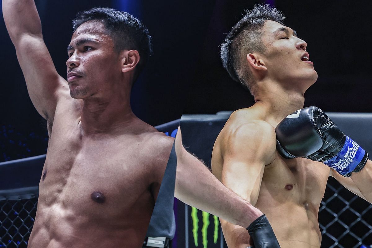 Superbon (left), Masaaki Noiri (right) [Photo via ONE Championship]