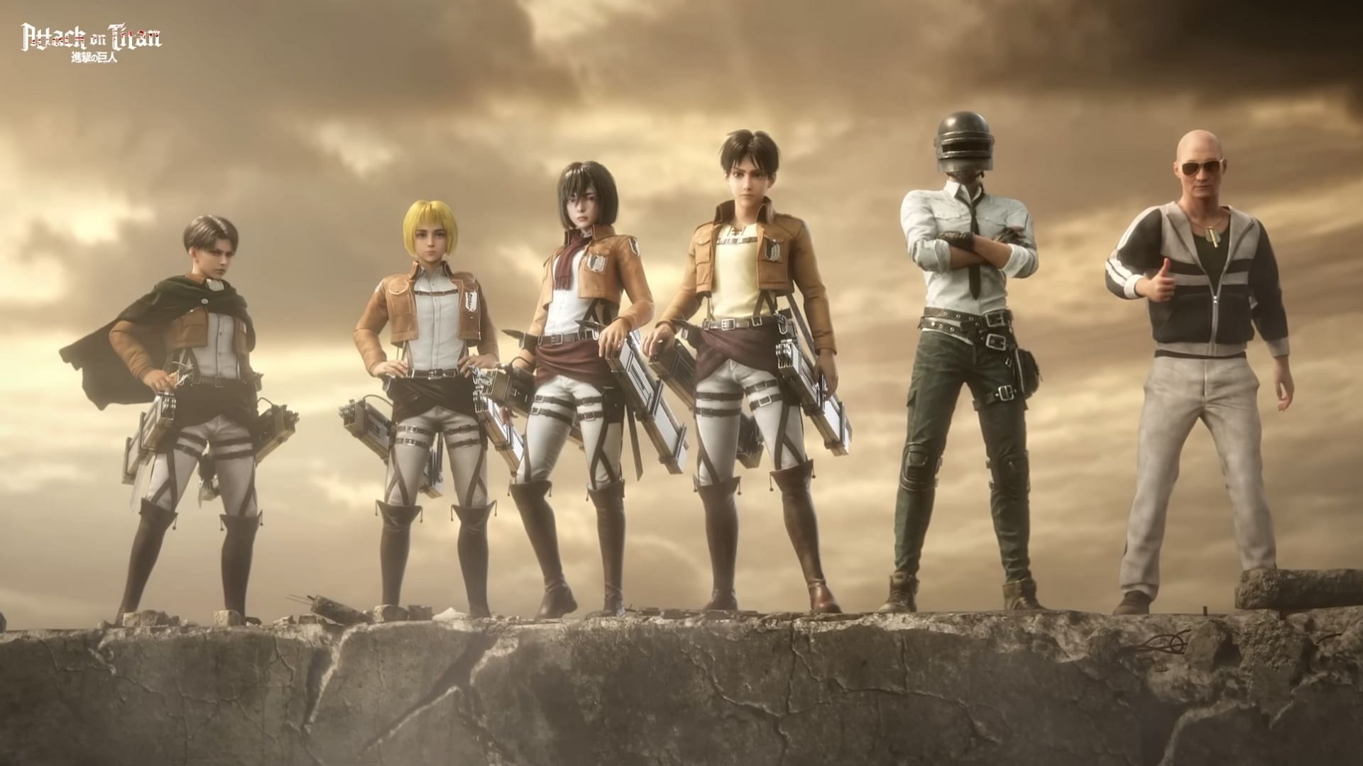 The Attack on Titan x PUBG Mobile collab is live (Image via Kraftron)