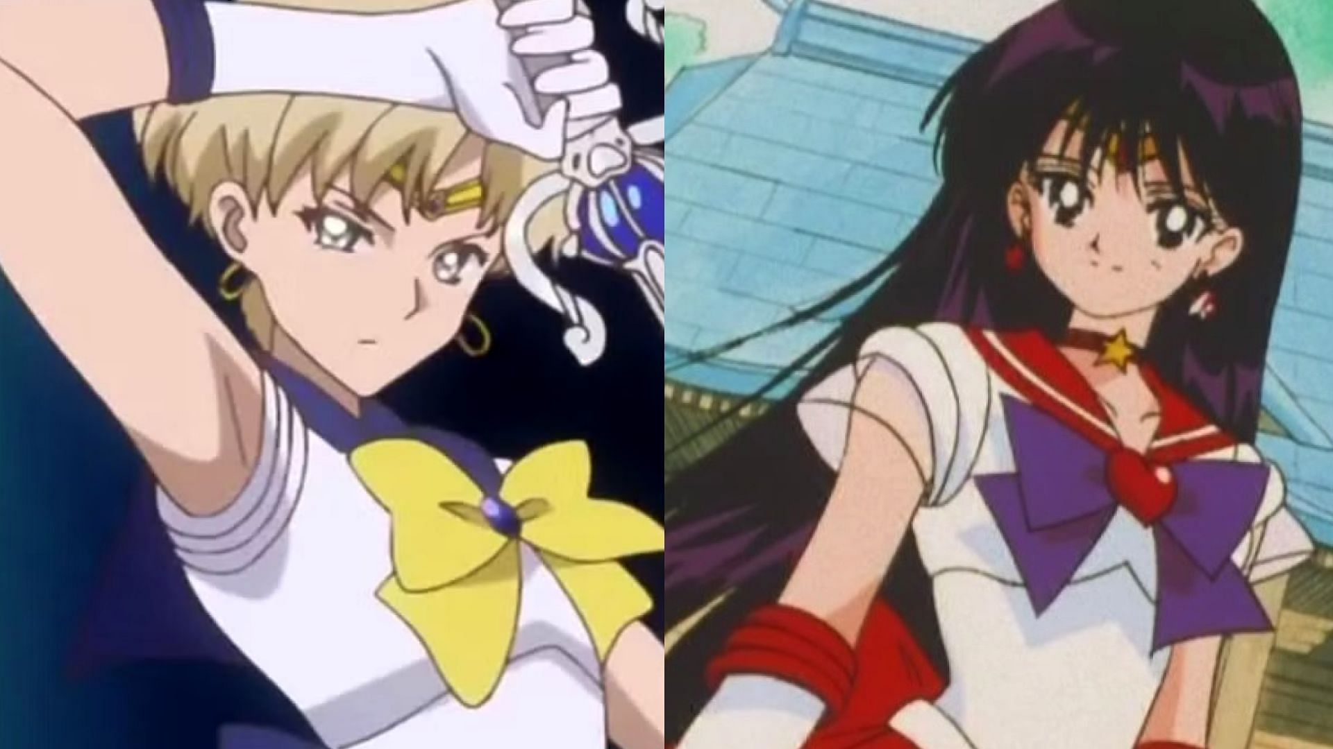 Sailor Uranus and Sailor Mars (Image via Toei Animation)