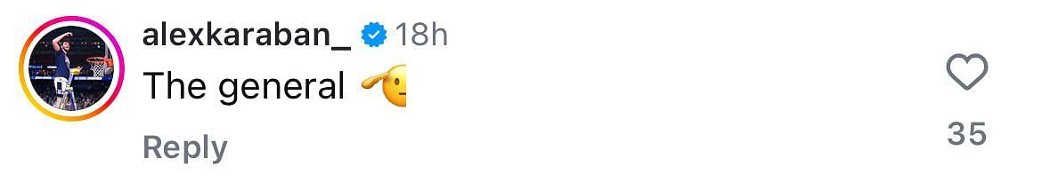 Alex Karaban uses his nickname for Hassan Diarra (image credit: instagram/hasdiarra)