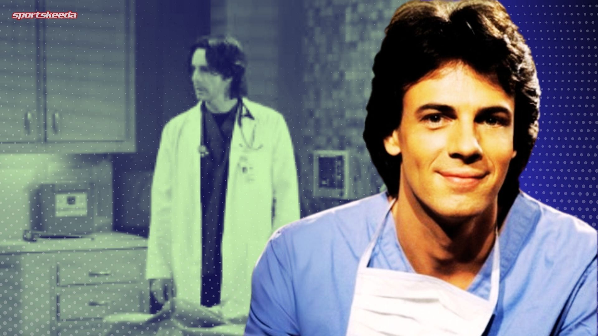 Rick Springfield AKA Dr. Noah Drake from General Hospital Custom cover edited by Sportskeeda, Original Image  [ABC Network])