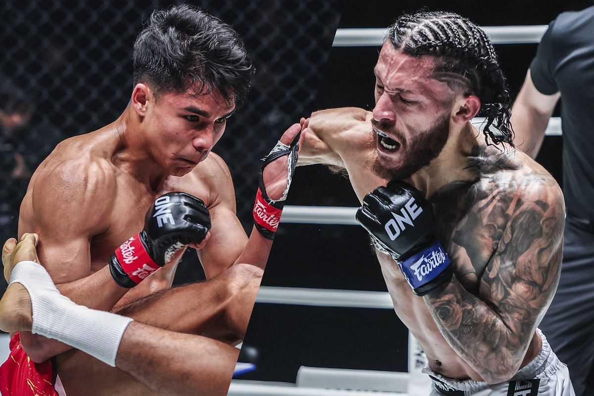 Johan Ghazali (left) and Diego Paez (right). [Photos from ONE Championship]