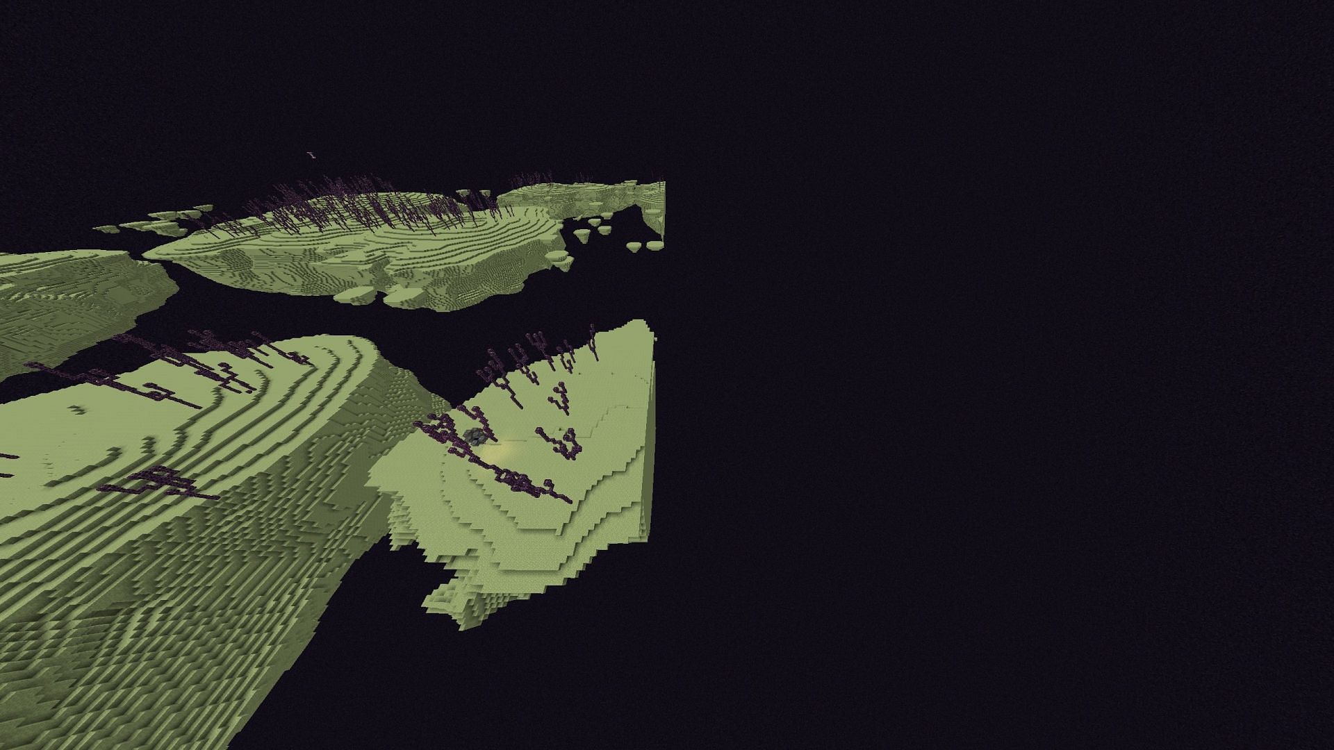 End rings is a result of a fascinating bug in Minecraft when it generates the End dimension (Image via Sportskeeda Gaming || Mojang Studios)