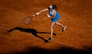 Andreeva in action at the Italian Open 2025 - Day Eight - Source: Getty