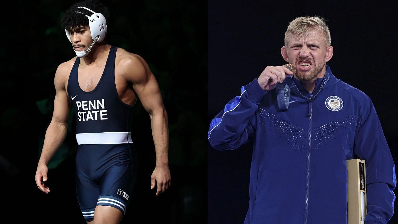 Carter Starocci and Kyle Dake will faceoff at the 2025 World Team Trials Challenge finals (Image via: Both Getty)