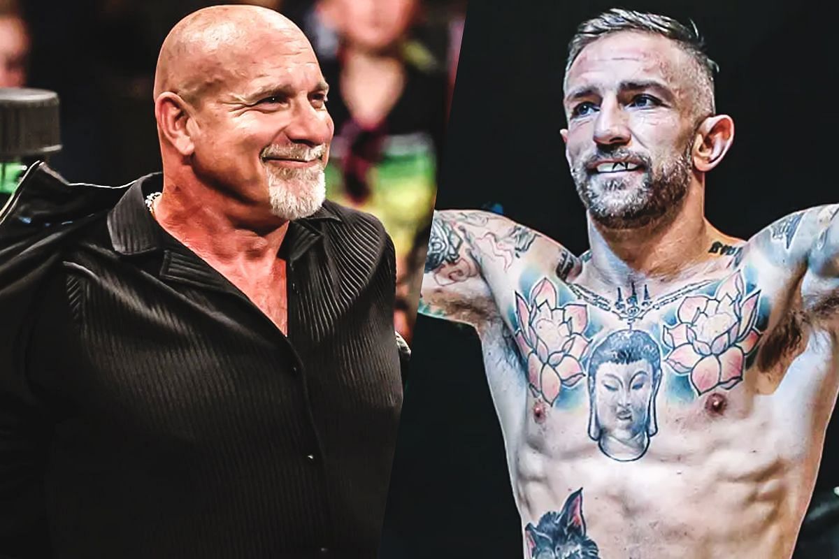 Bill Goldberg (left) and Liam Harrison (right). [Photos from WWE, ONE Championship]