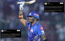 "He has some cheat code" - Fans hail Suryakumar Yadav after his 57-run knock in PBKS vs MI IPL 2025 clash