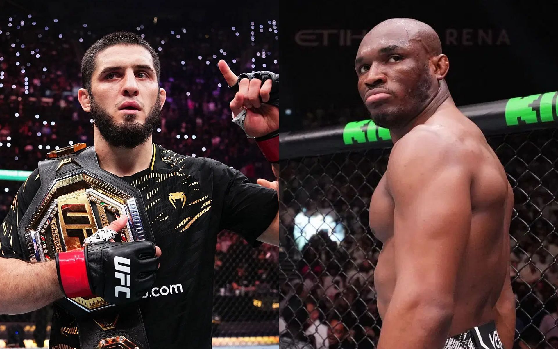 Kamaru Usman shares thoughts on potential bout against Islam Makhachev [Image courtesy: Getty Images]