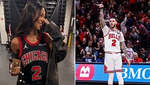 "Look but don't touch, she's taken": Lonzo Ball marvels over girlfriend Ally Rossel's beach fashion