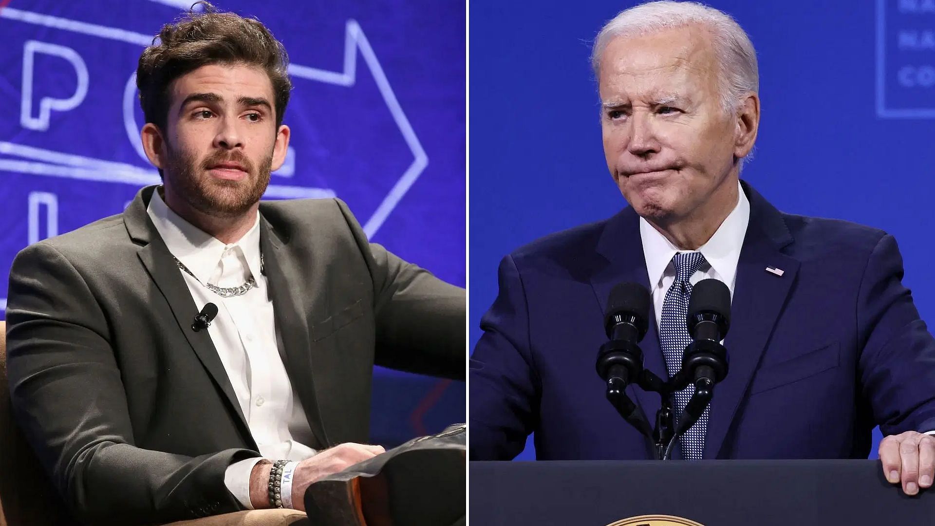 HasanAbi reacts to Joe Biden