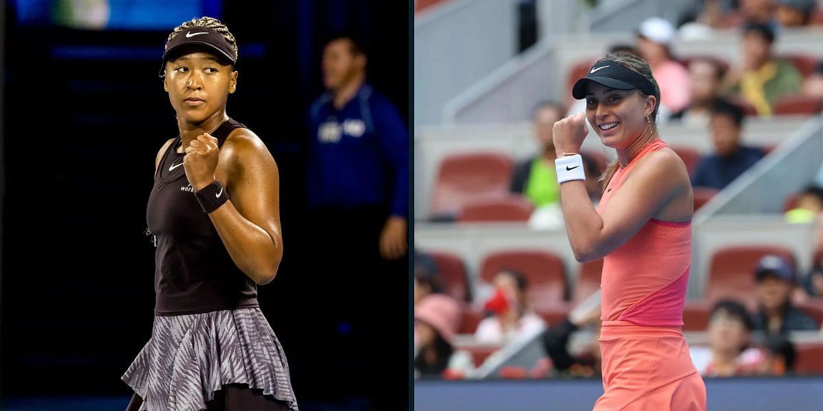 Naomi Osaka (L); Paula Badosa (R) - Source: Getty