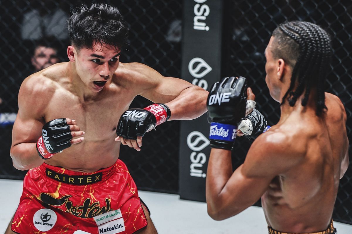 Johan Ghazali and Johan Estupinan - Photo by ONE Championship