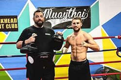 "Deadly fighter x coach team" - Fans loving the chemistry between Jonathan Haggerty and Christian Knowles in Singapore showcase