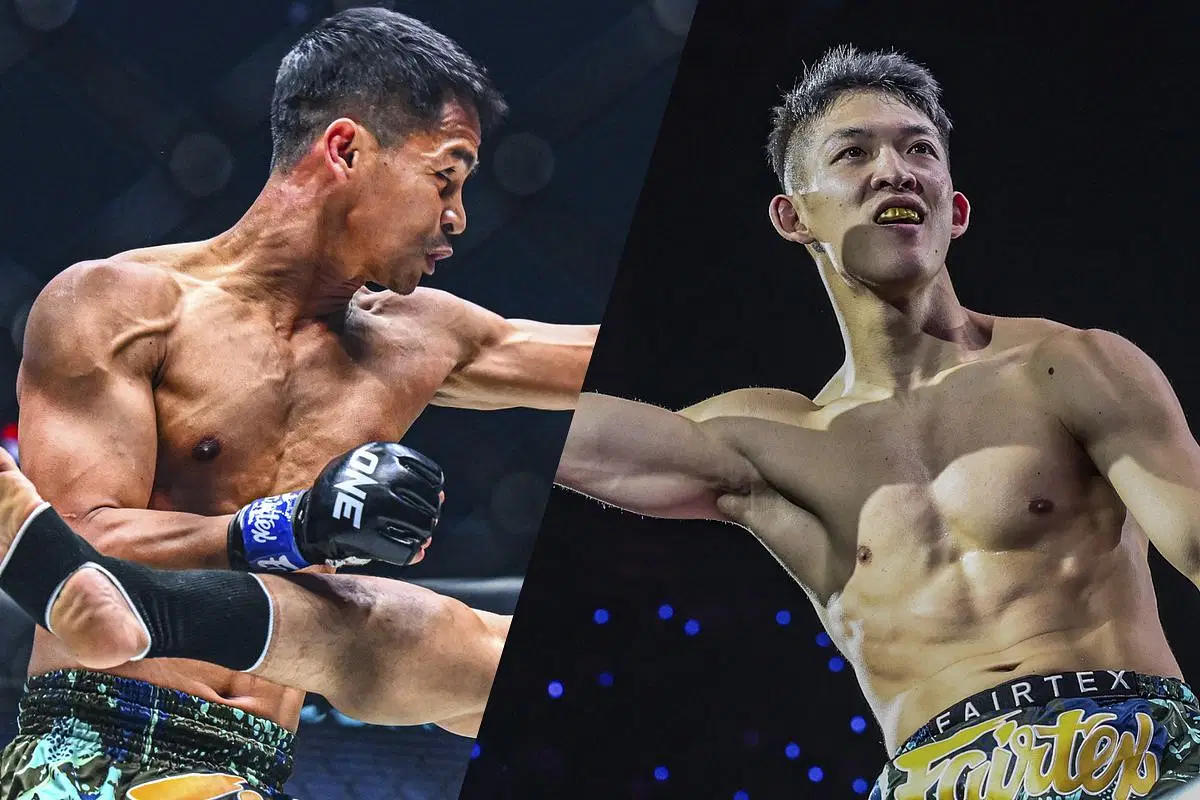 Superbon (left) and Masaaki Noiri (right) | Image credit: ONE Championship