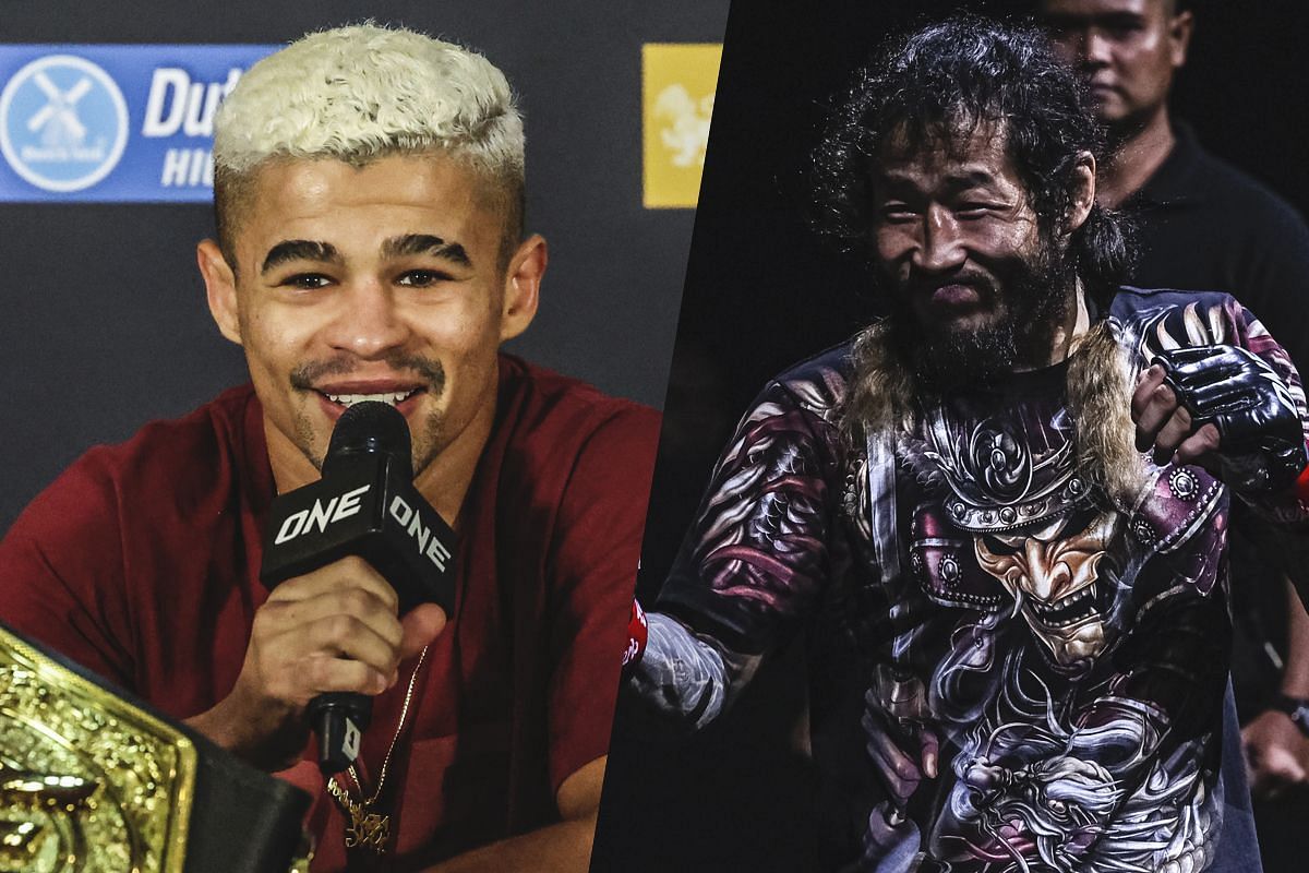 Fabricio Andrade and Enkh-Orgil Baatarkhuu - Photo by ONE Championship