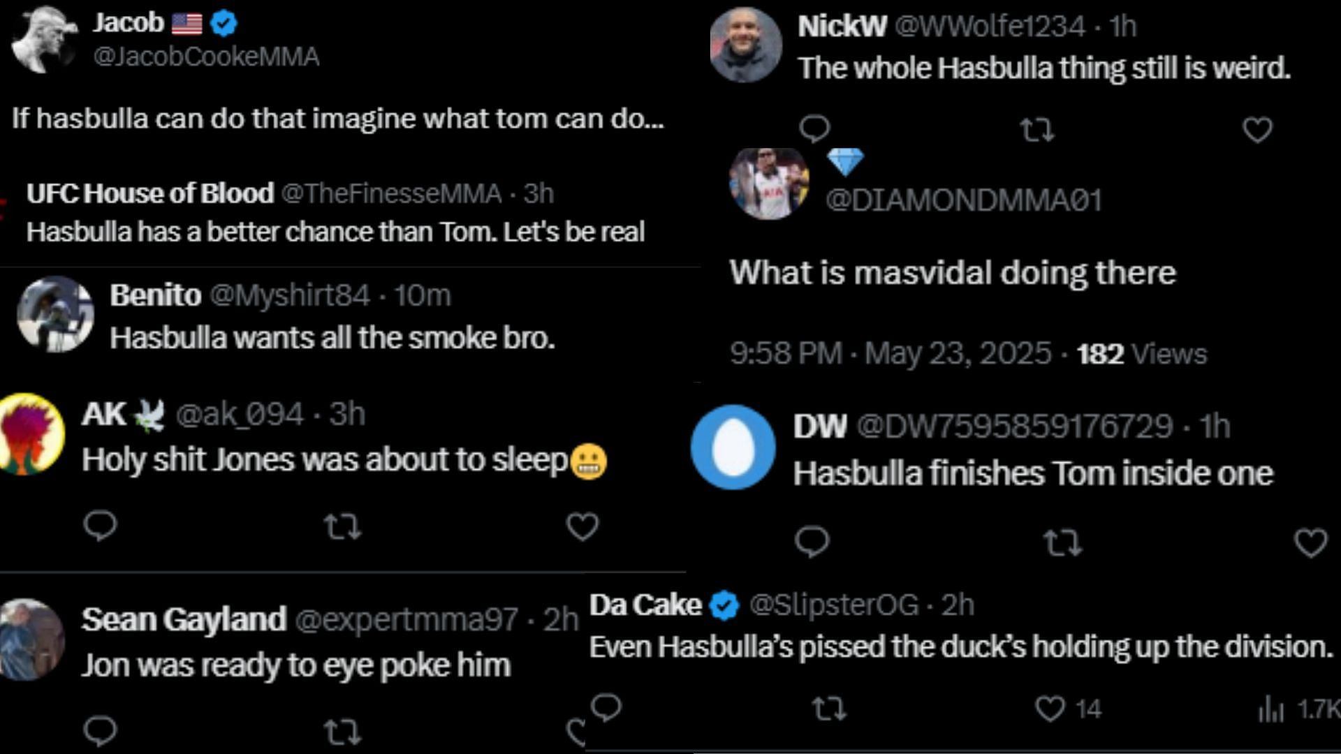 Fan comments. [Screenshots courtesy: @ChampRDS on X]