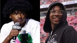 LeBron James drops 1-word reaction as son Bryce James and Trevor Ariza's son link up with former L.A. Lakers coach