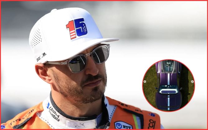 Graham Rahal dubs the violet Kimera EVO37 'almost as beautiful as her namesake'