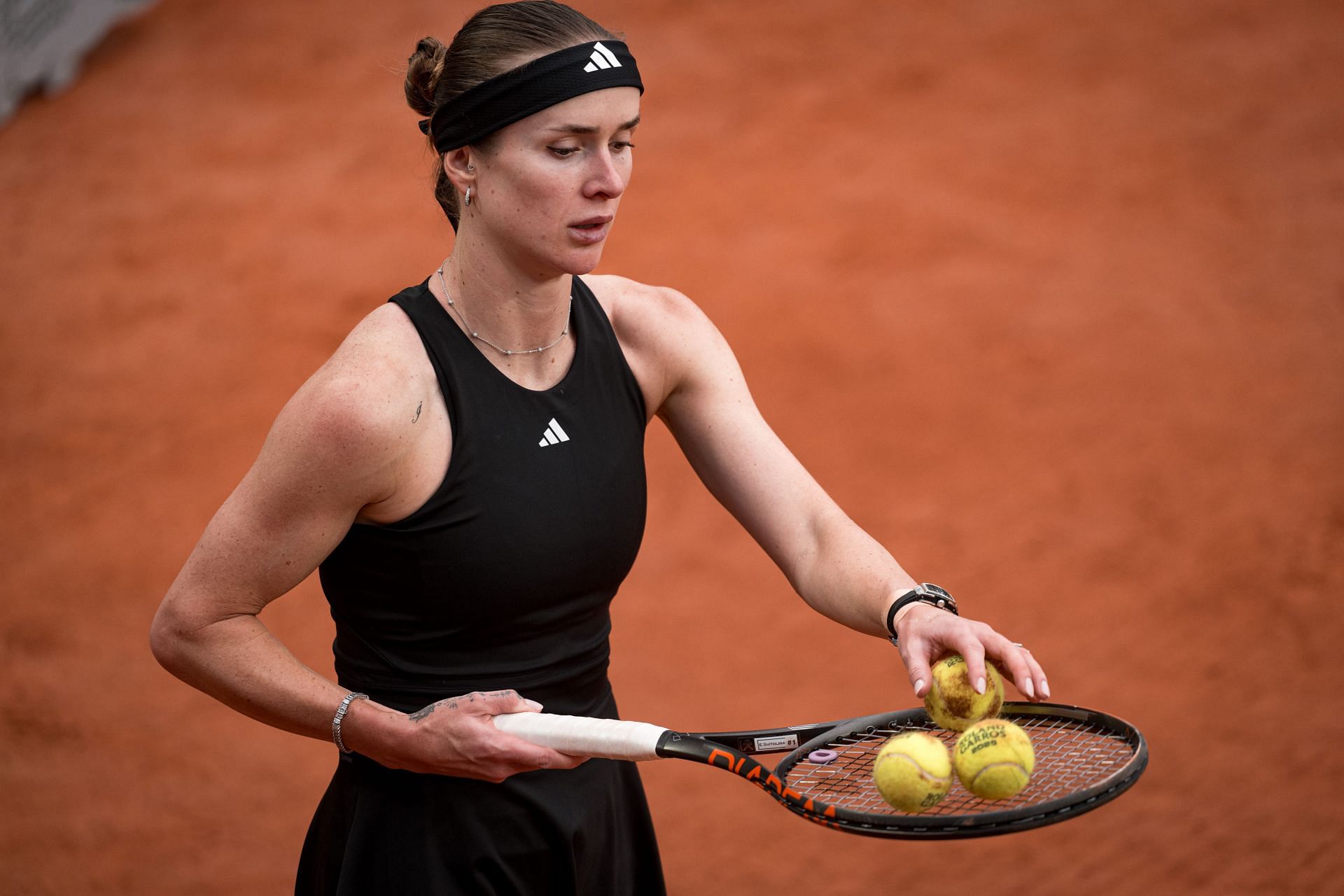 Svitolina at the 2025 French Open - Day One - Source: Getty