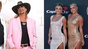 Hanna and Haley Cavinder turn up to $150,000,000 worth rockstar's concert in latest offseason outing