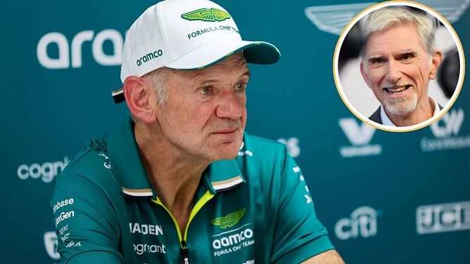 Damon Hill drops one-word reaction to Adrian Newey pointing out major Aston Martin weakness