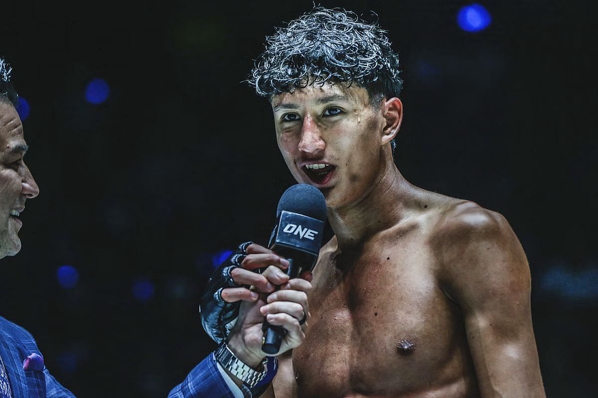 Nabil Anane (pictured) has been in fine form since debuting with a loss in ONE Championship.