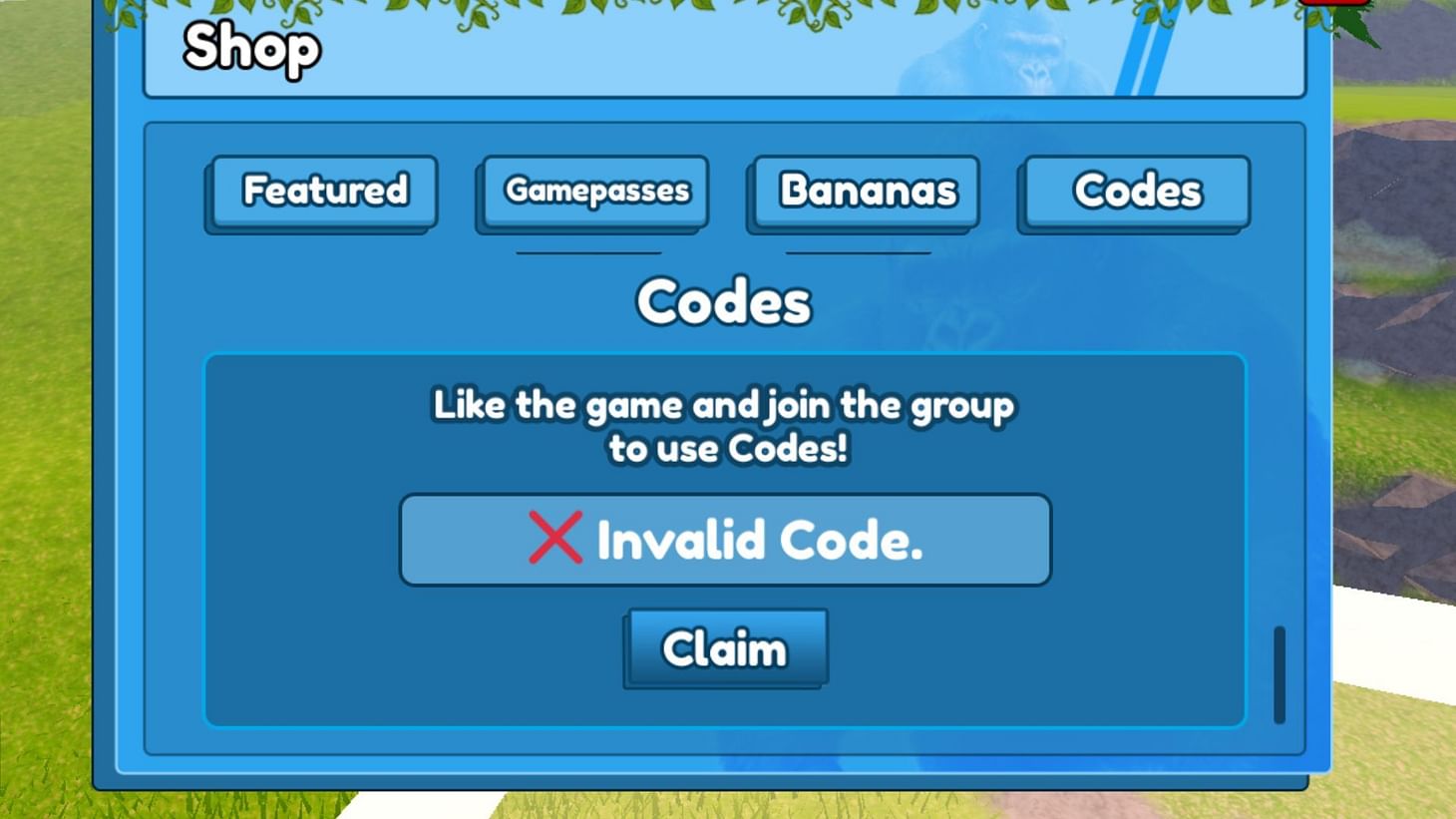 100 Players Vs 1 Gorilla Codes