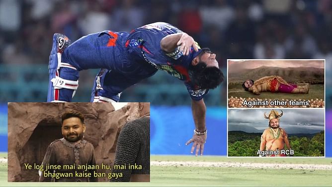 "अगले साल 27 करोड़ का बंदोबस्त हो गया"- RCB के खिलाफ ऋषभ पंत की जबरदस्त शतकीय पारी को लेकर मजेदार मीम्स की आई बाढ़