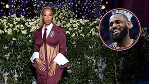 Despite missing Met Gala, LeBron James drops slew of reactions on Savannah James' stunning look