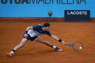 Jack Draper stretches for a point in the Madrid Open - Source: Getty