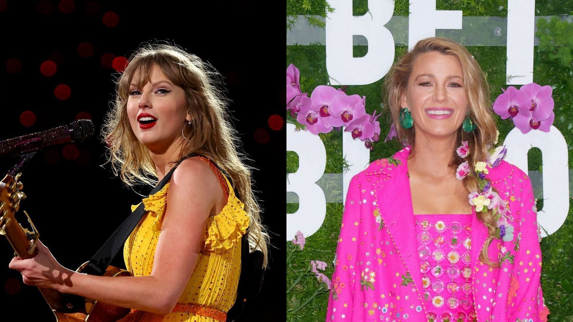 From L to R, Taylor Swift and Blake Lively, image via Getty Images