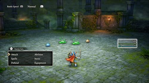 The Descendant of Erdrick will be taking on more than just one foe at a time (Image via Square Enix)