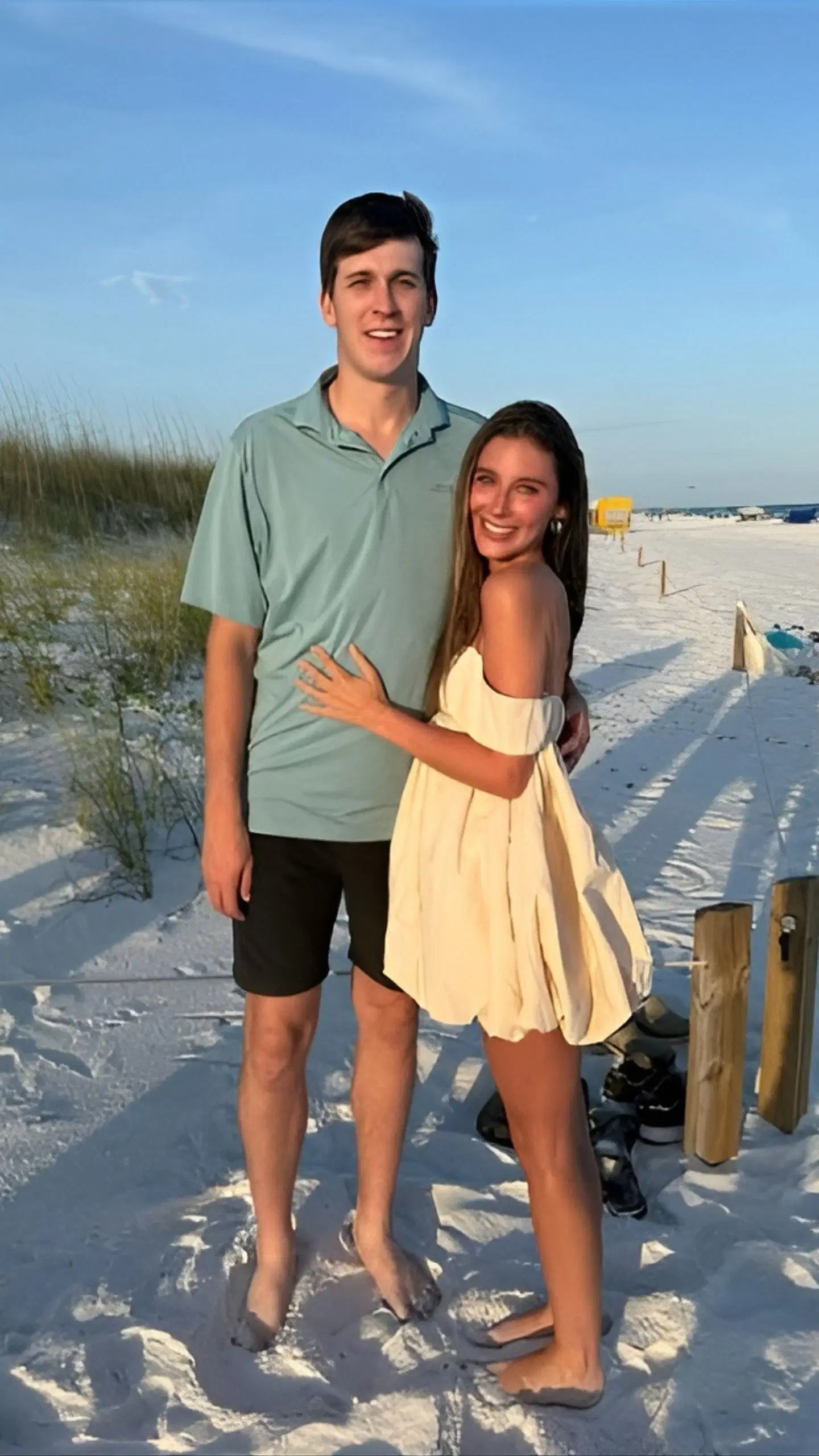 Austin Reaves and his partner Jenna Barber. [Credit: IG/@jennabarberr]