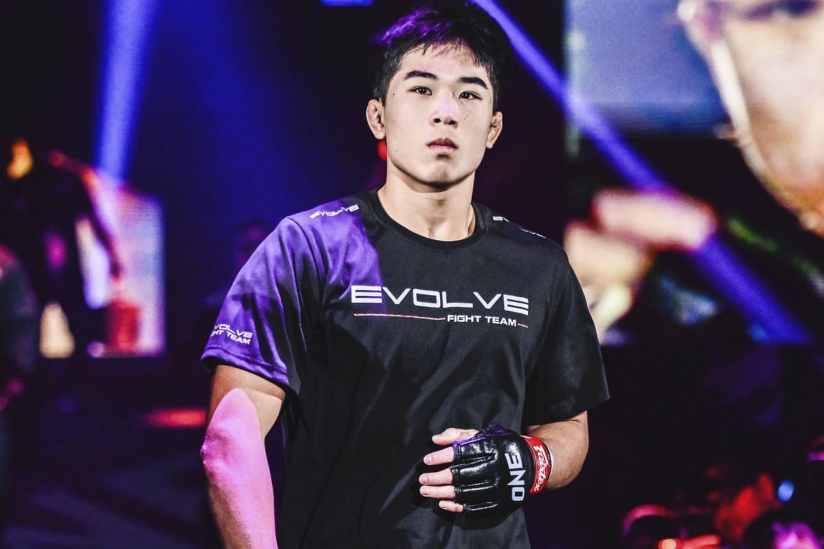 Rising MMA star Adrian Lee -- Photo by ONE Championship