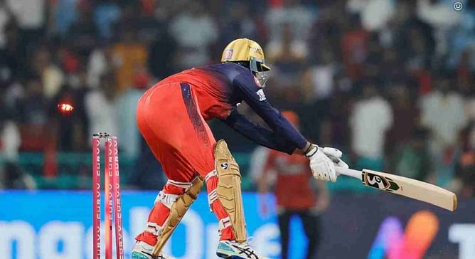 Krunal Pandya gets out via unusual hit wicket dismissal in RCB vs SRH IPL 2025 match [Watch]