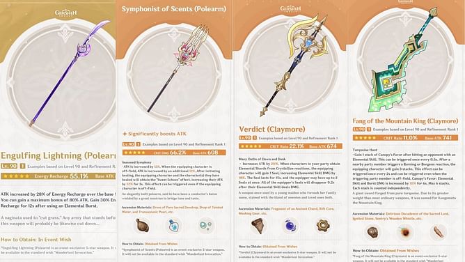 Genshin Impact 5.6 weapon priority list: What should you pull for?