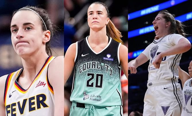 Kate Martin's Valkyries ahead of Sabrina Ionescu's Liberty and Caitlin Clark's Fever in average attendance numbers