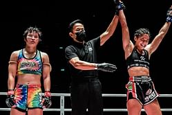 WATCH: Allycia Hellen Rodrigues stuns in 2020 ONE debut, dethrones Stamp Fairtex of the atomweight Muay Thai strap