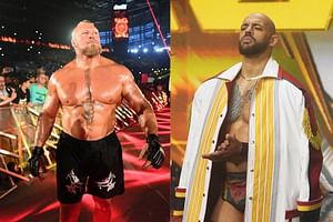 Ricochet mentions Brock Lesnar on AEW TV to mock former WWE star