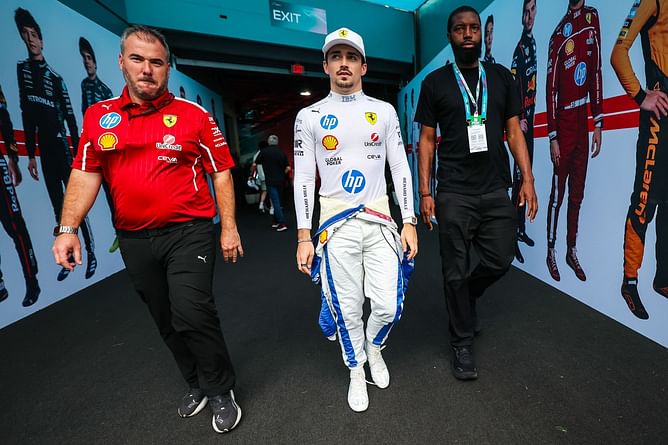 "My god. My god. I have no idea what's going on": Charles Leclerc's exasperated team radio after Ferrari's disastrous qualifying in the F1 Miami GP